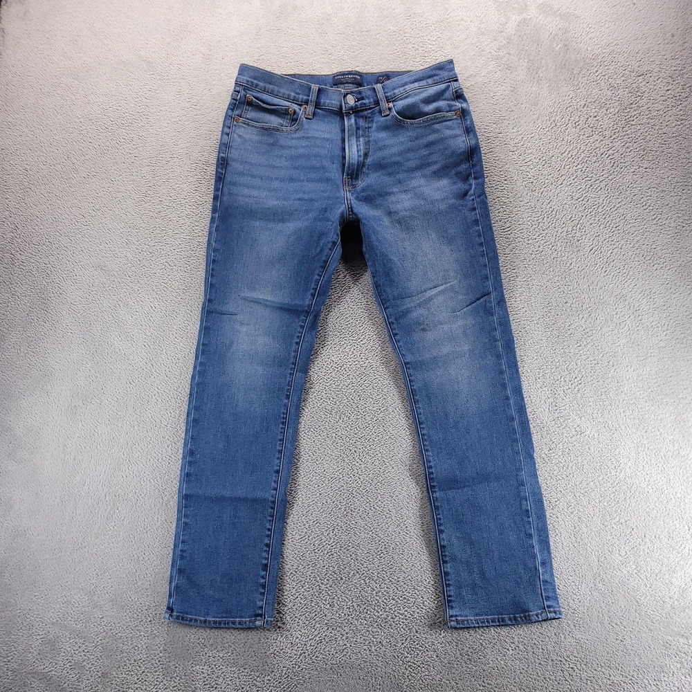 Lucky Brand Jeans Mens 32x30 Blue 410 Athletic Slim Medium Wash Stretch Denim